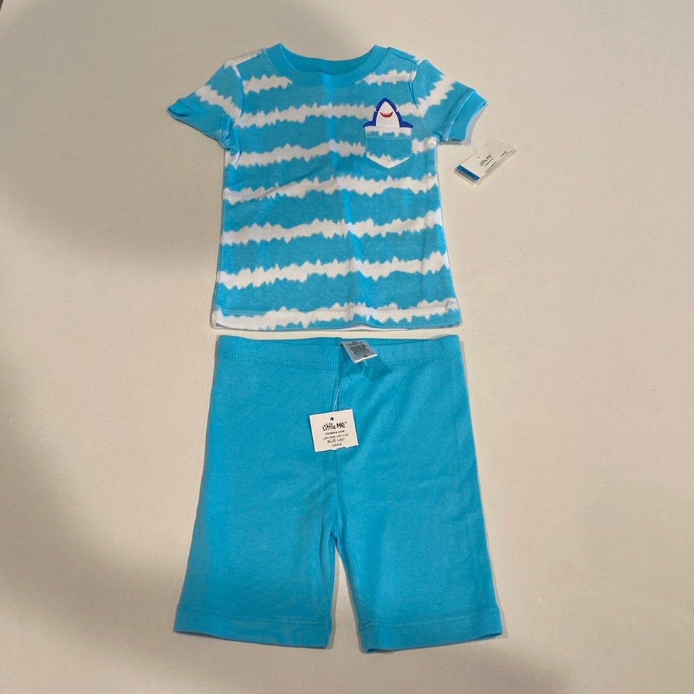 Brand new Little Me Shark pjs